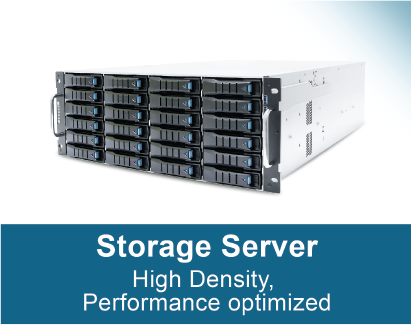 High Density Performance optimized Storage Server