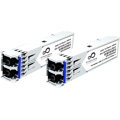 Starview 16Gbps and 32Gbps Small Form Pluggable Transceiver Modules