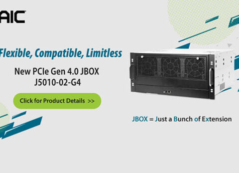 AIC New PCle Gen 4.0 JBOX J5010-02-G4