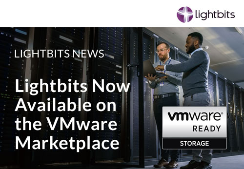 Lightbits Now Available on the VMware Marketplace