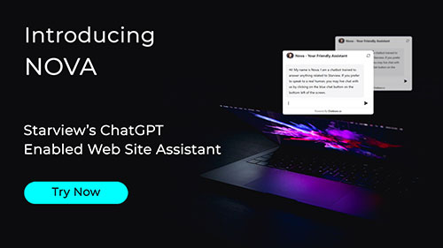 Introducing NOVA : Starview’s ChatGPT Enabled Web Site Assistant
