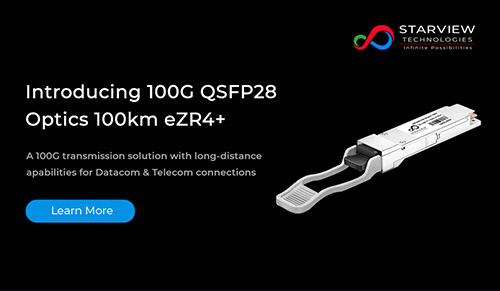 Extend your 100G reach to 100 km with our QSFP28 eZR4+ transceiver module